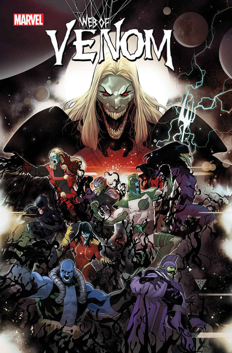 WEB OF VENOM EMPYRES END #1 1:50 SILVA VAR