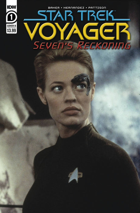 STAR TREK VOYAGER SEVENS RECKONING #1 (OF 4) CVR B PHOTO