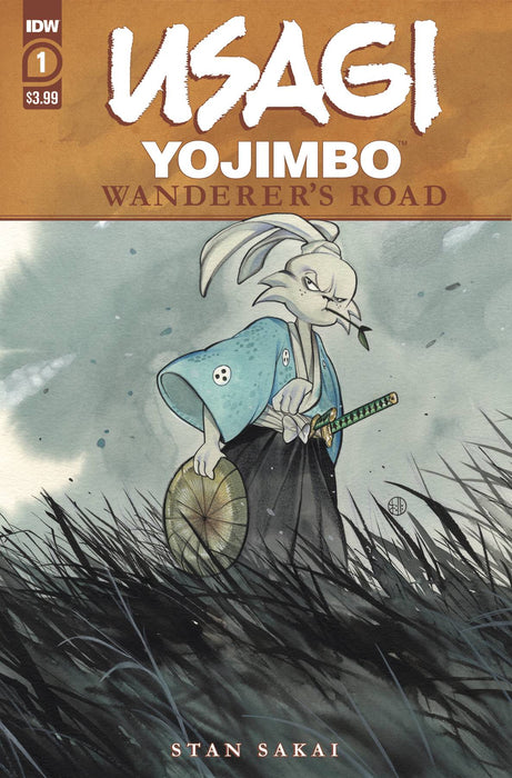 USAGI YOJIMBO WANDERERS ROAD #1 (OF 7) PEACH MOMOKO CVR