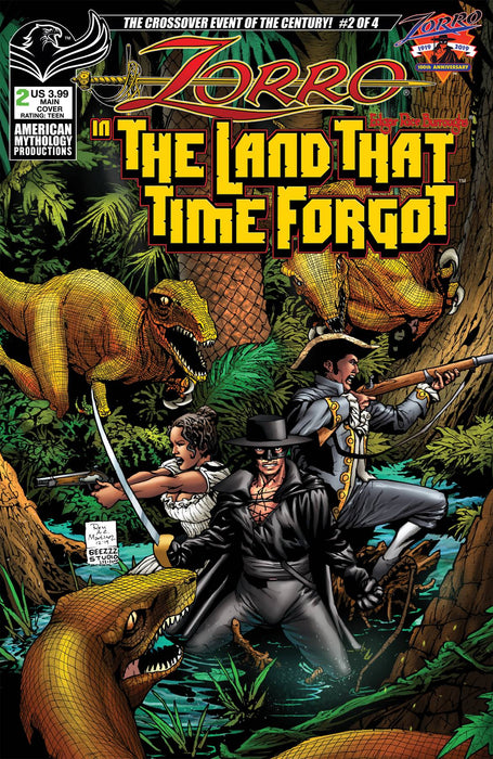 ZORRO IN LAND THAT TIME FORGOT #2 CVR A  MARTINEZ