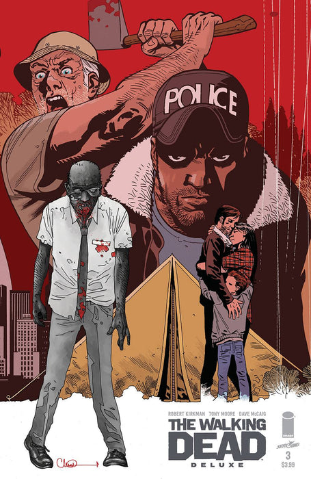 Waling Dead Deluxe (2020) #3 CVR C ADLARD & MCCAIG