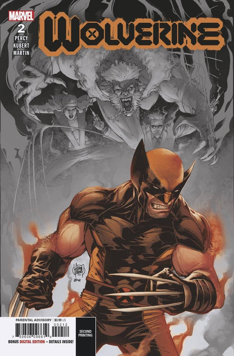 Wolverine (2020) #2 (2nd Print Kubert Variant)