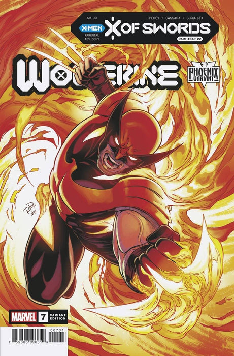 WOLVERINE #7 DAUTERMAN WOLVERINE PHOENIX VAR XOS