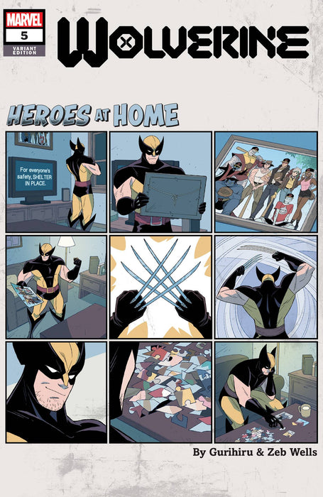Wolverine (2020) #5 GURIHIRU HEROES AT HOME VAR