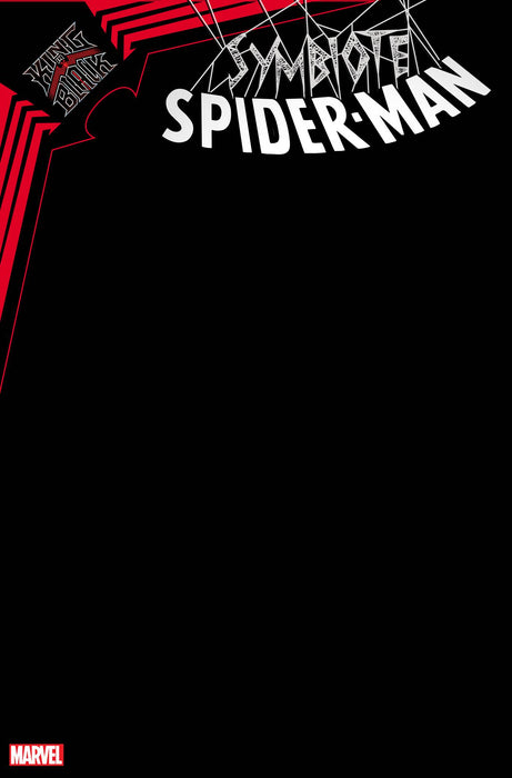 Symbiote Spider-Man King in Black (2020) #1 BLACK BLANK VAR
