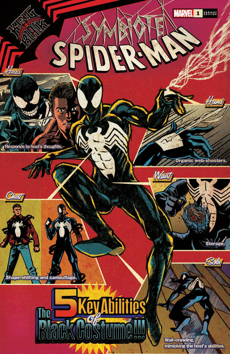 Symbiote Spider-Man King in Black (2020) #1 SUPERLOG VAR