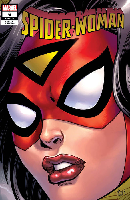 SPIDER-WOMAN #6 NAUCK HEADSHOT VAR