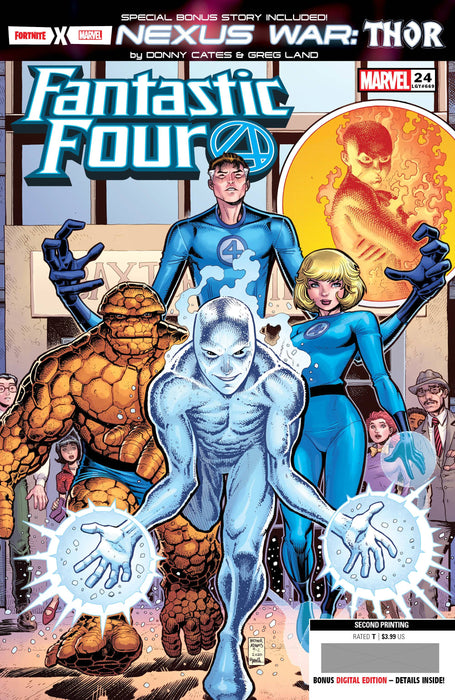 FANTASTIC FOUR (2018) #24 (2nd Print Art Adama Variant)