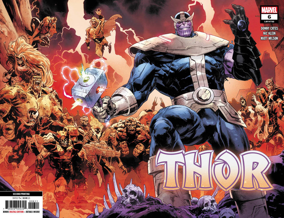 Thor (2019) #6 2ND PTG KLEIN VAR