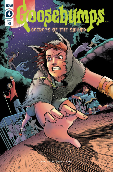 GOOSEBUMPS SECRET OF THE SWAMP #4 (OF 5) 10 COPY INCV MEATH