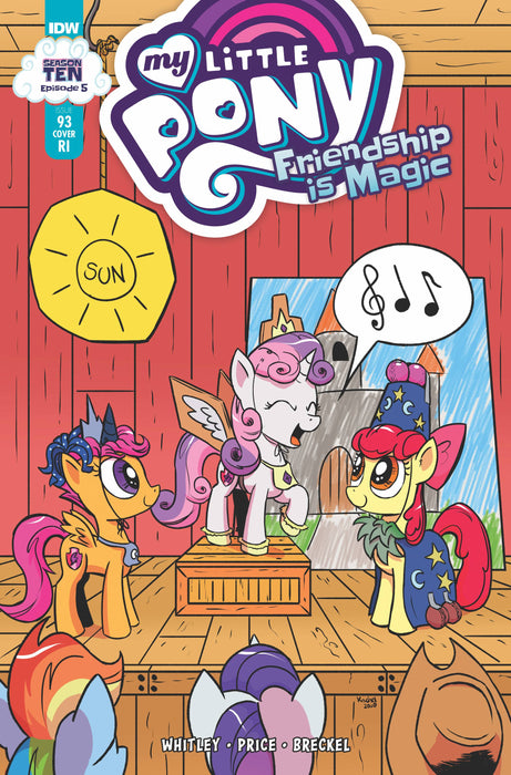 MY LITTLE PONY FRIENDSHIP IS MAGIC #93 10 COPY INCV KACHEL (