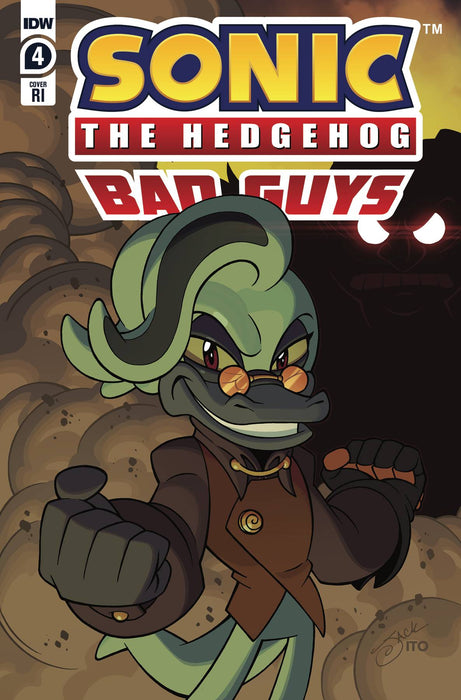 SONIC THE HEDGEHOG BAD GUYS #4 (OF 4) CVR A HAMMERSTROM (C: