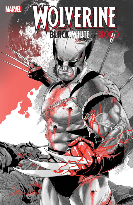 WOLVERINE BLACK WHITE BLOOD #2 (OF 4)