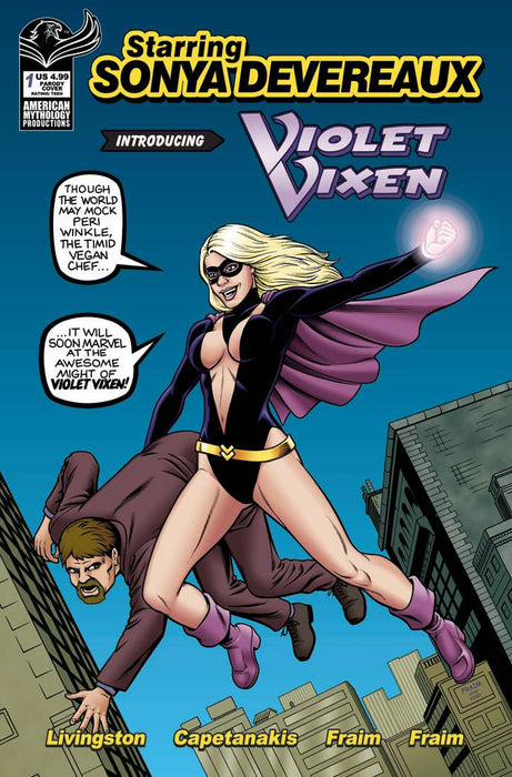 STARRING SONYA DEVEREAUX VOLET VIXEN CVR B PARODY (MR)