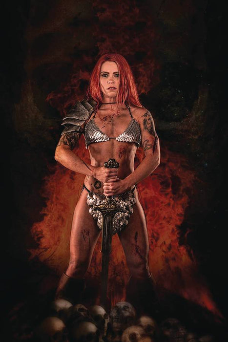 RED SONJA PRICE OF BLOOD #1 20 COPY COSPLAY VIRGIN INCV