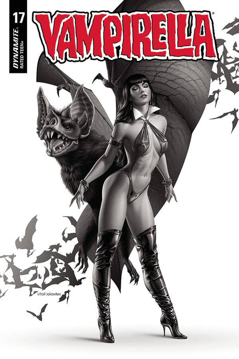 VAMPIRELLA #17 40 COPY IAKOVLEV B&W INCV