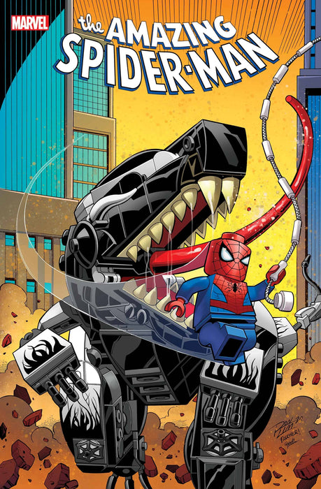 Amazing Spider-Man (2018) #55 RON LIM LEGO VAR LR