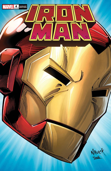 Iron Man (2020) #4 NAUCK HEADSHOT VAR
