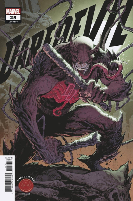 DAREDEVIL #25 LASHLEY KNULLIFIED VAR