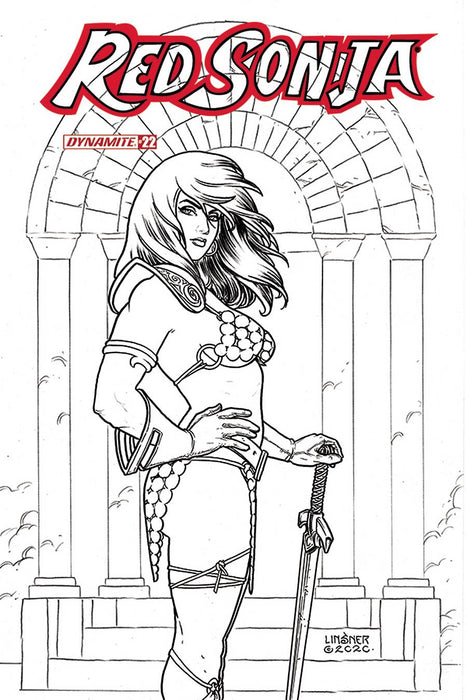 RED SONJA #22 20 COPY LEE B&W INCV