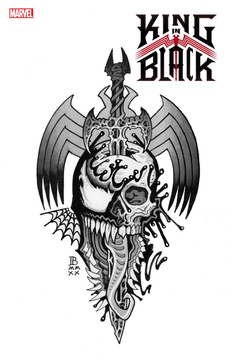 KING IN BLACK #1 (OF 5) BEDERMAN TATTOO VAR