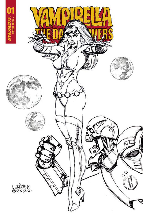 VAMPIRELLA DARK POWERS #1 30 COPY LINSNER B&W INCV