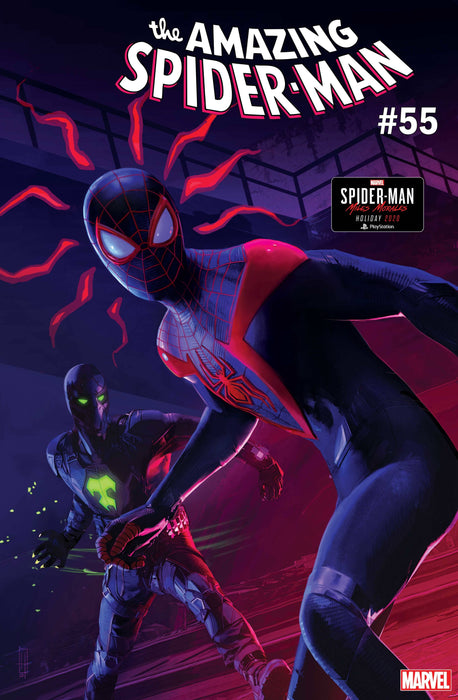 Amazing Spider-Man (2018) #55 1:10 SCHUMACHER SPIDER-MAN MILES MORALES V