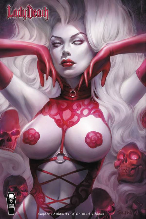LADY DEATH BLASPHEMY ANTHEM #2 (OF 2) NAUGHTY CVR (MR)