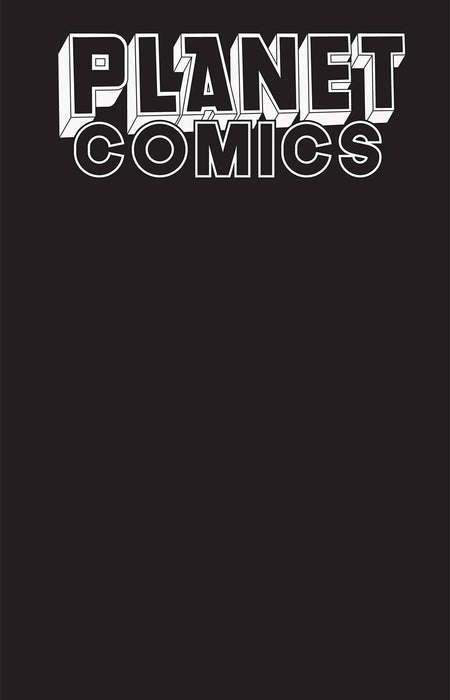 PLANET COMICS SKETCHBOOK ONE SHOT BLACK HOLE ED