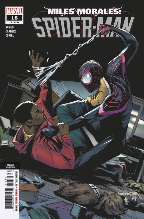 Miles Morales Spider-Man (2018) #18 2ND PTG CARNERO VAR OUT