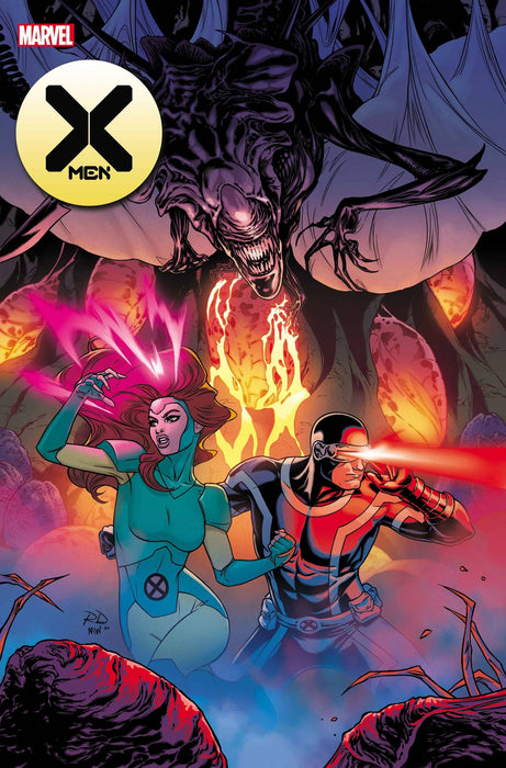 X-MEN #17 DAUTERMAN MARVEL VS ALIEN VAR