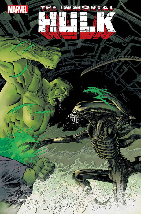 IMMORTAL HULK #43 SHALVEY MARVEL VS ALIEN VAR