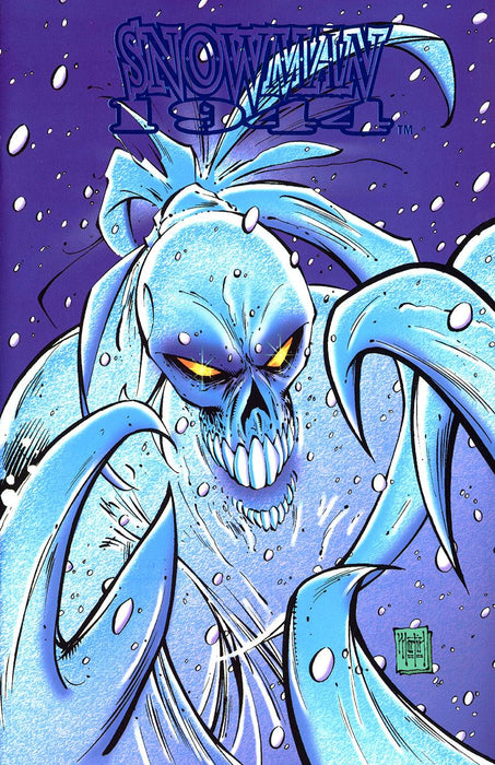 ENTITY (1996) #1/2 SNOWMAN ROYAL BLUE VAR (MR) (C: 0-1-2)