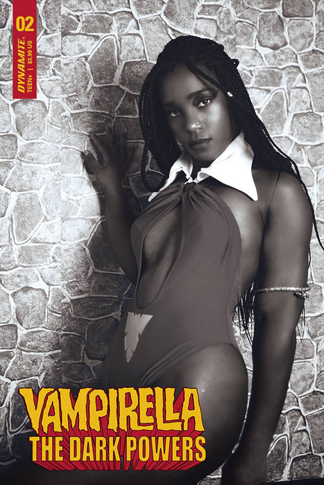 VAMPIRELLA DARK POWERS #2 15 COPY COSPLAY B&W INCV