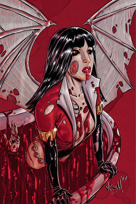 VAMPIRELLA DARK POWERS #2 25 COPY FEDERICI ZOMBIE VIRGIN INC