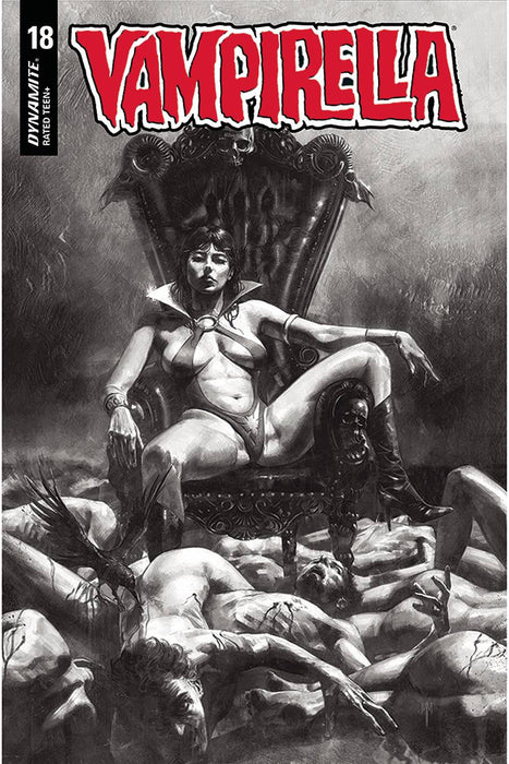 VAMPIRELLA #18 40 COPY MASTRAZZO B&W INCV