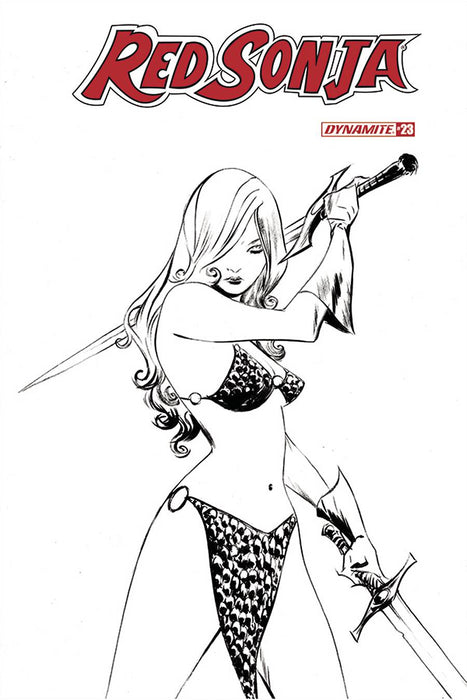 RED SONJA #23 20 COPY LEE B&W INCV