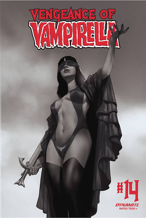 VENGEANCE OF VAMPIRELLA #14 30 COPY OLIVER B&W INCV