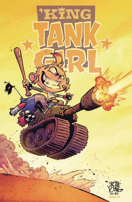KING TANK GIRL #5 (OF 5) CVR B SKOTTIE YOUNG CARDSTOCK