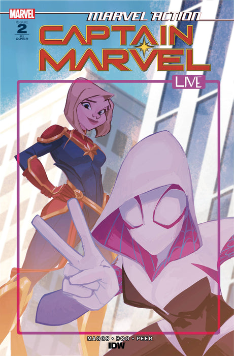 MARVEL ACTION CAPTAIN MARVEL #2 10 COPY KAELA LASH INCV CVR