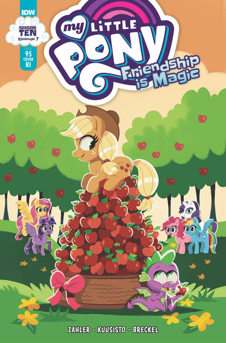MY LITTLE PONY FRIENDSHIP IS MAGIC #95 10 COPY INCV ERIN HUN