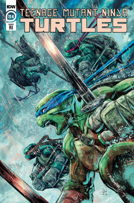TMNT ONGOING #114 10 COPY INCV JESUS HERVAS (Net)