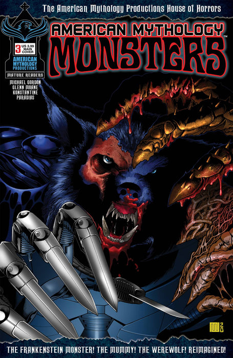 AMERICAN MYTHOLOGY MONSTERS #3 CVR A WOLFER (MR)