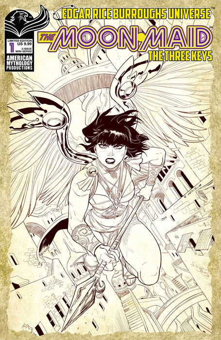 MOON MAID THREE KEYS #1 CVR C LTD VIRGIN ORTIZ