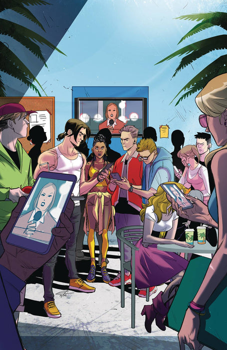 MIGHTY MORPHIN #4 15 COPY INCV CARLINI