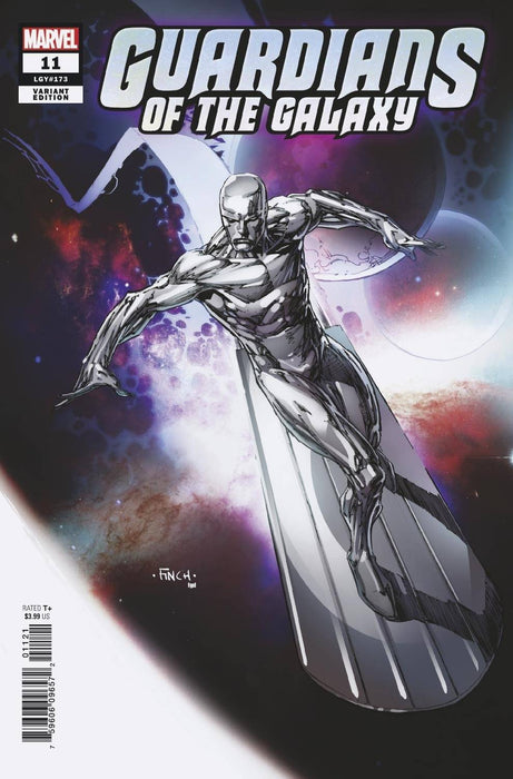GUARDIANS OF THE GALAXY #11 1:50 FINCH SILVER SURFER VAR