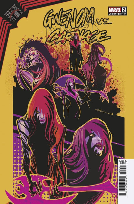 KING IN BLACK GWENOM VS CARNAGE #2 (OF 3) 1:10 FLAVIANO DESIGN VA