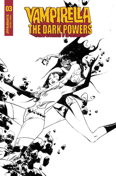 VAMPIRELLA DARK POWERS #3 40 COPY LEE B&W INCV