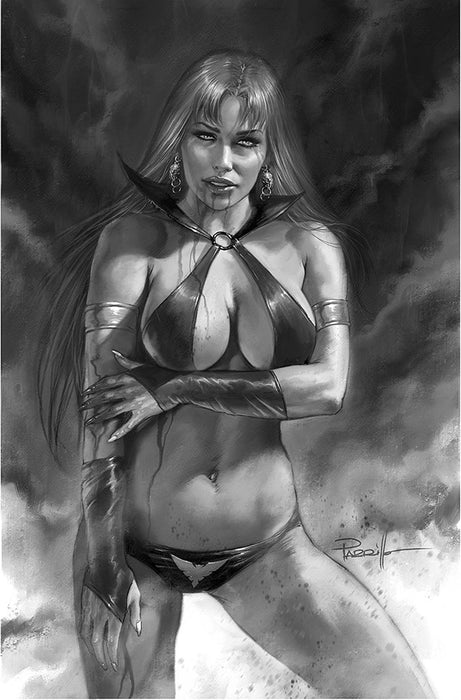 SACRED SIX #8 40 COPY PARRILLO B&W VIRGIN INCV