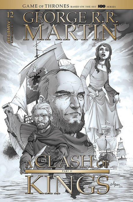 GEORGE RR MARTIN A CLASH OF KINGS #12 20 COPY RUBI B&W INCV